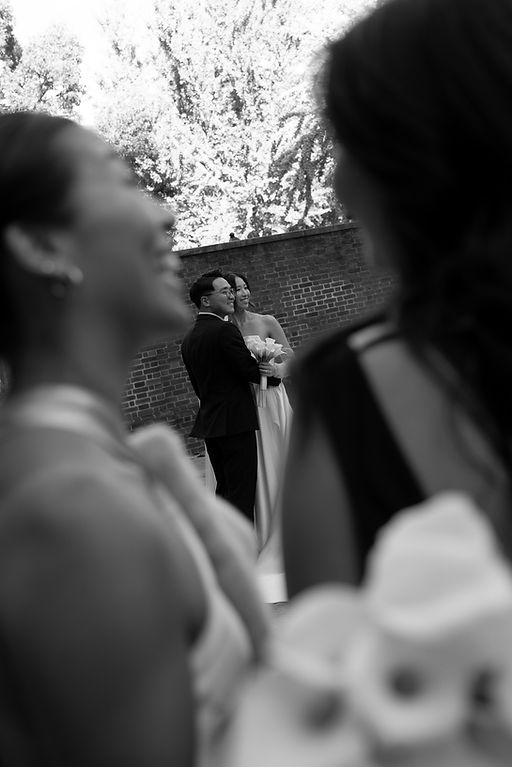 Documentary wedding photography during Philadelphia wedding