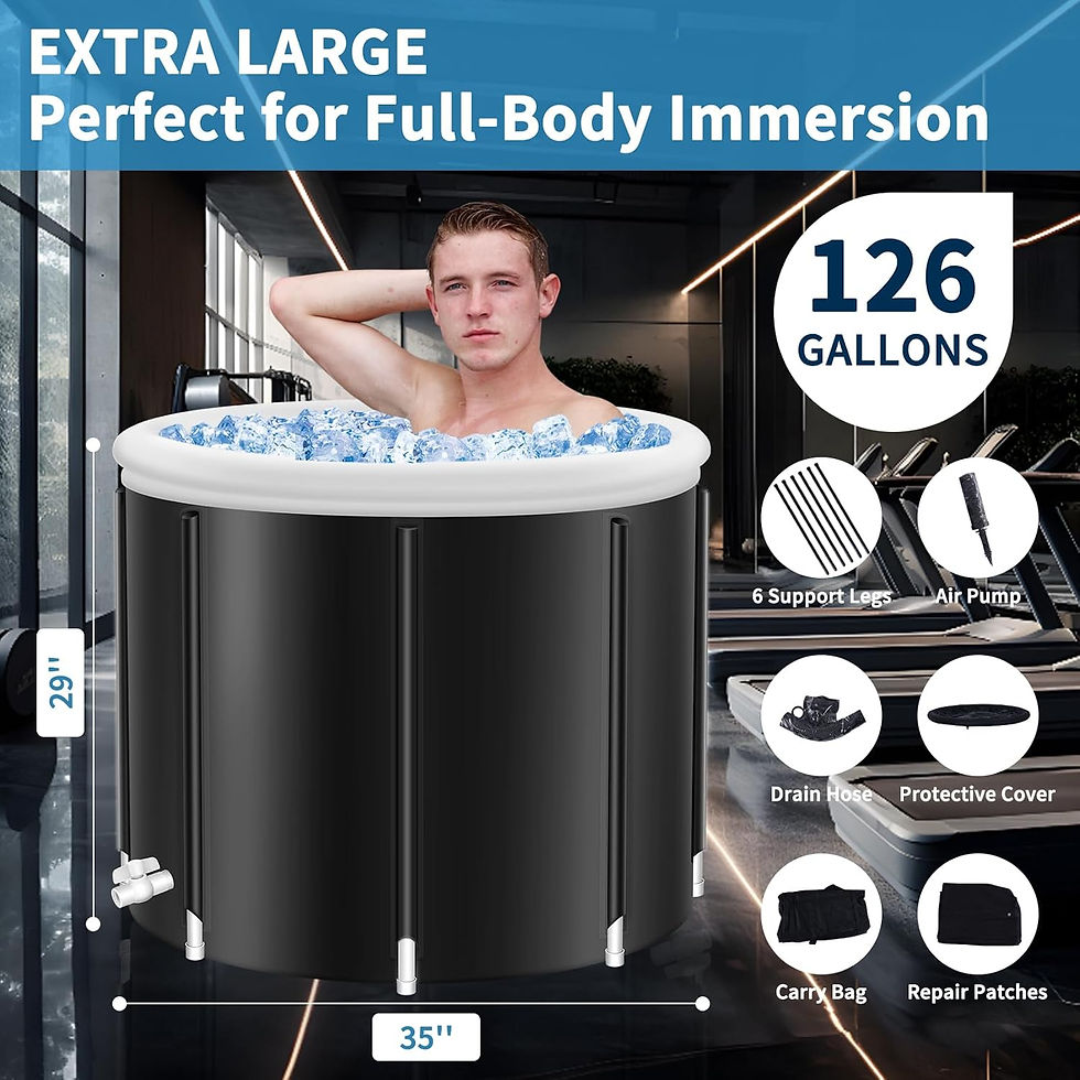 Thumbnail: Portable 126 Gal Cold Plunge Tub