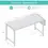 Thumbnail: White Computer Desk with Power Outlet