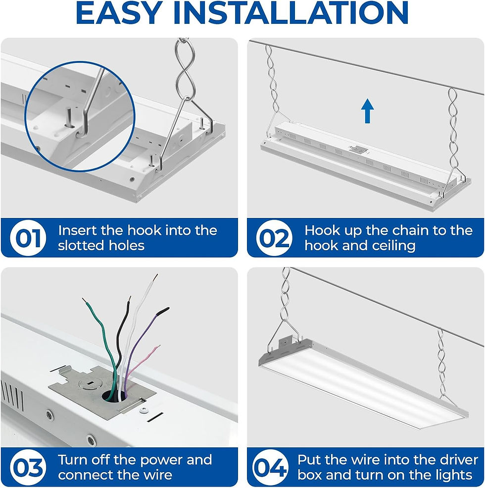 Thumbnail: Shop Light (4FT, LED)