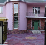 Отделка фасада под камень.