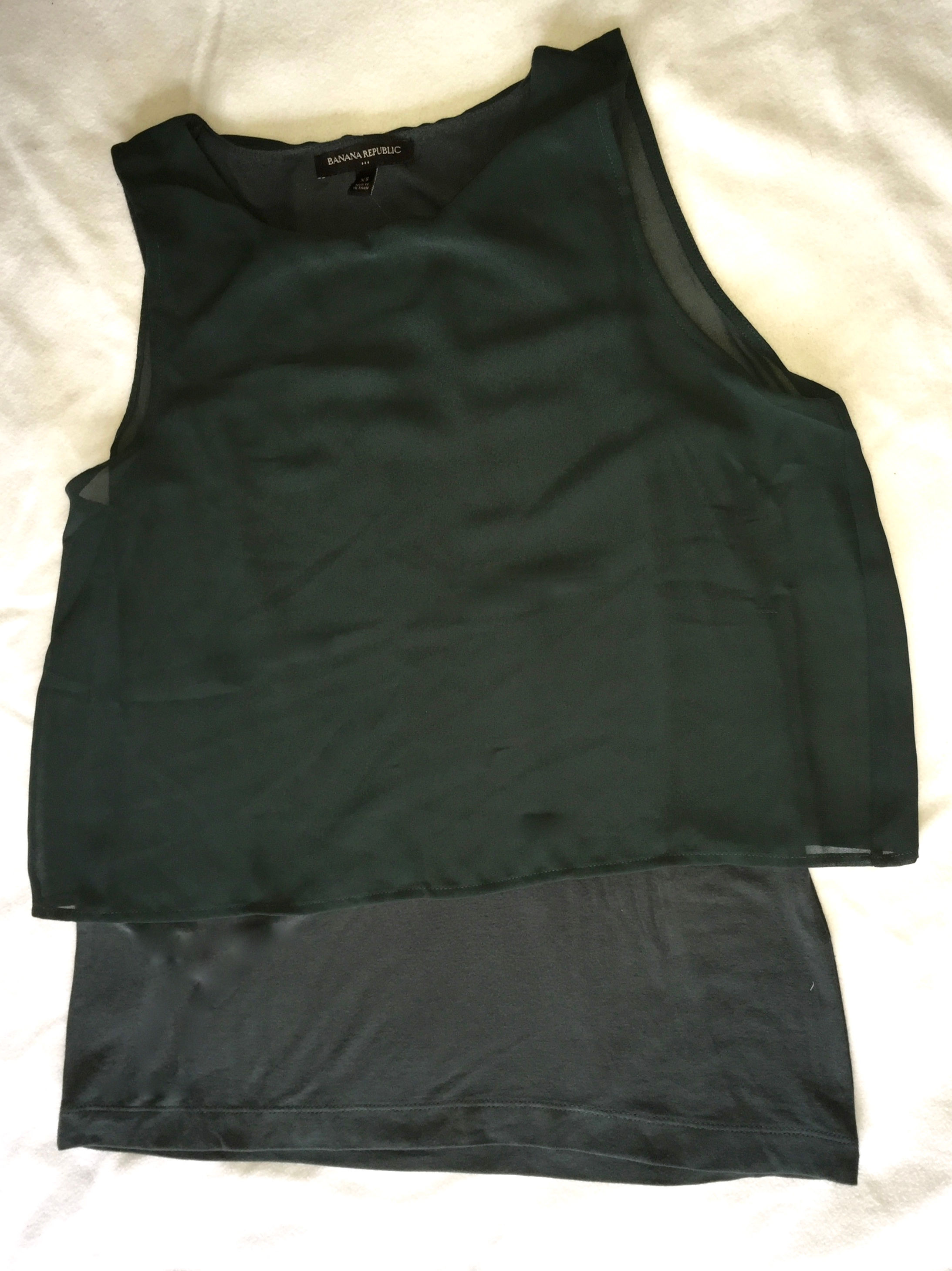 Blusa Sin Mangas de Banana Republic