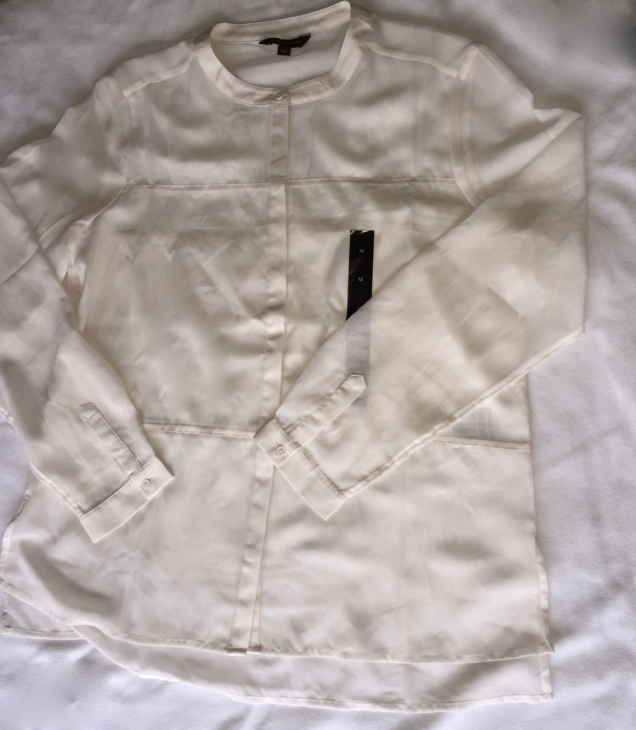 Blusa Crema de Banana Republic