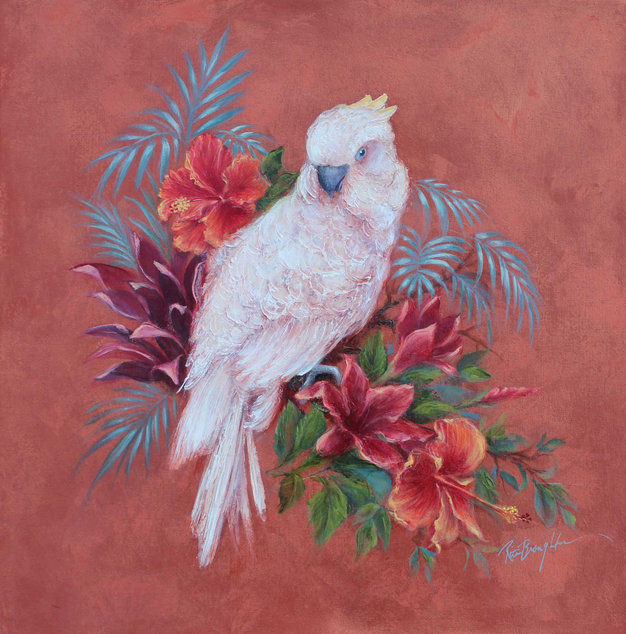 Original Painting "Paradise Parrot I"