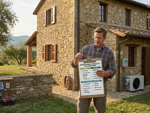 Alles im Blick: Mit einer strukturierten Checkliste führt dieser Hausbesitzer die jährliche Inspektion seines Heims durch, um böse Überraschungen bei der Versicherung zu vermeiden