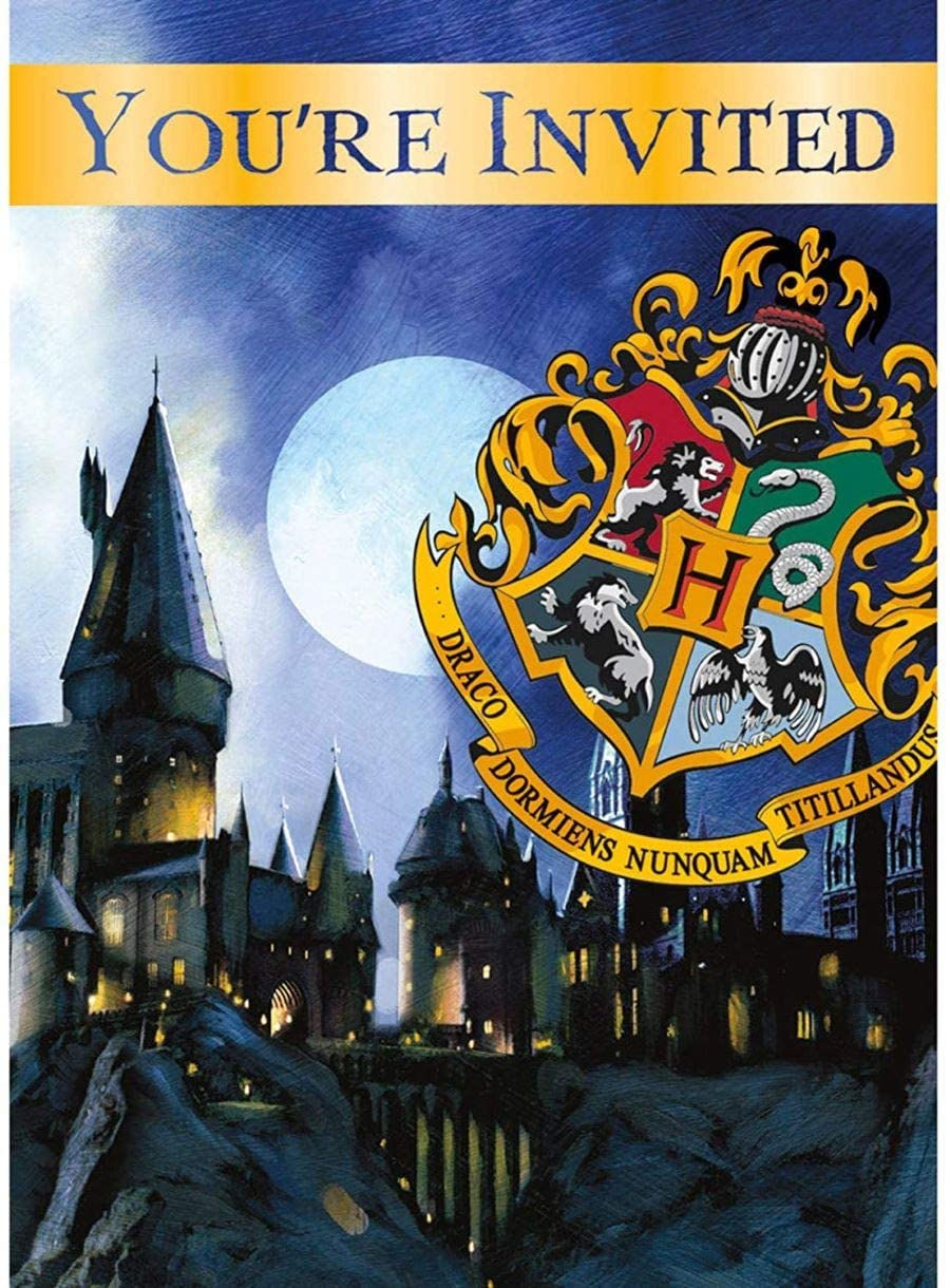 Harry Potter Party Invitations