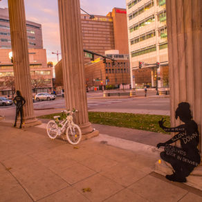 Denver Honors Victims of Traffic Crashes with Candlelight Vigil and Art Installation