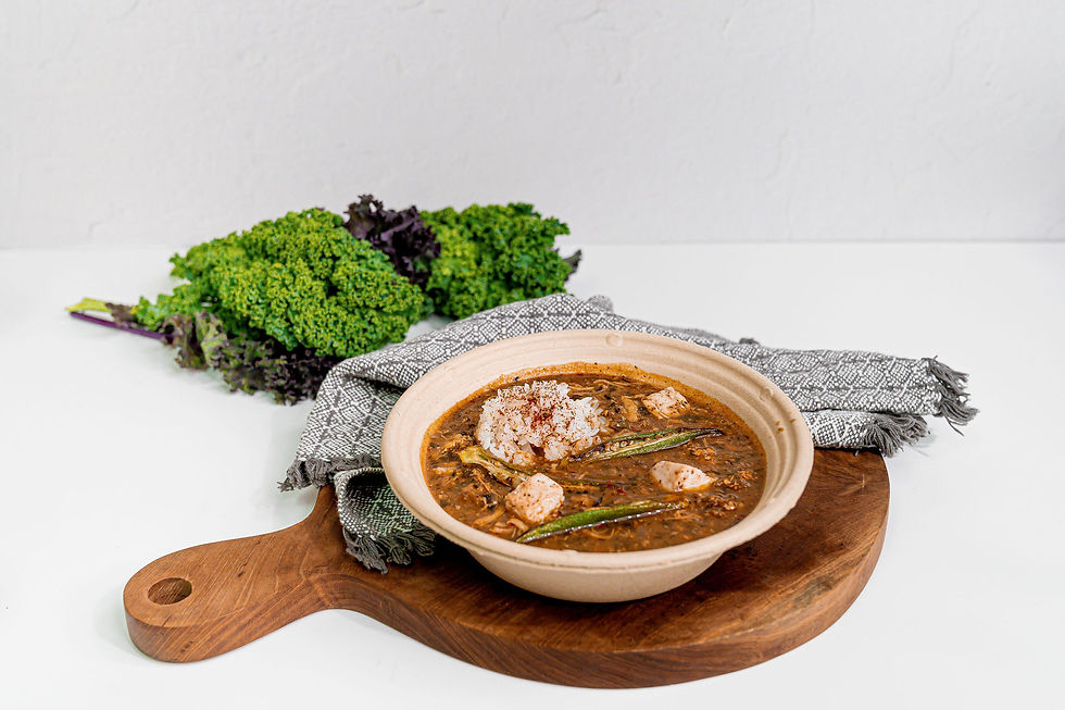 a bowl of gumbo