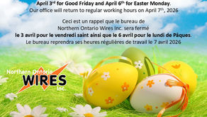 Good Friday/vendredi saint Easter Monday/lundi de Pâques