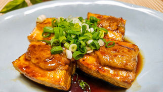 肉チー厚揚げ