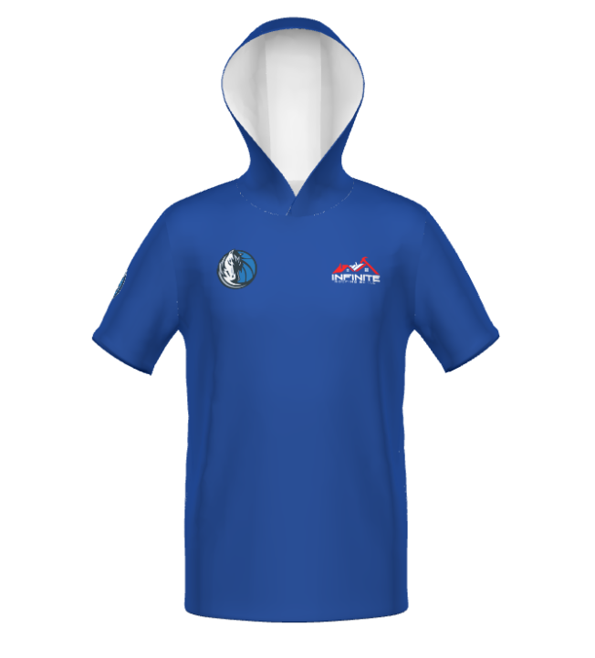 Thumbnail: Infinite Roofing - North Texas - Adult Hooded T-Shirt