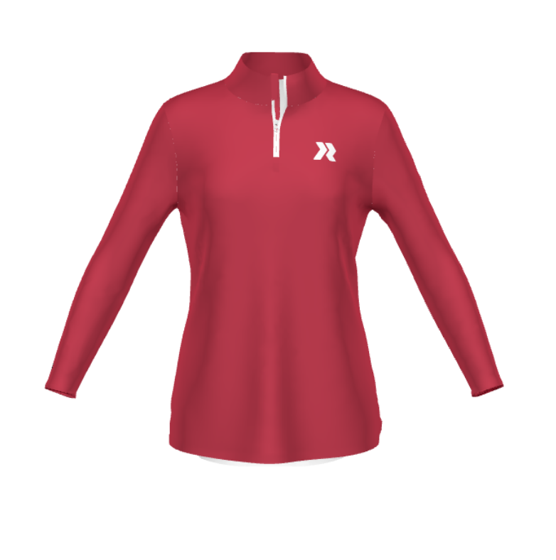 Ladies' 1/4 Zip Pullover