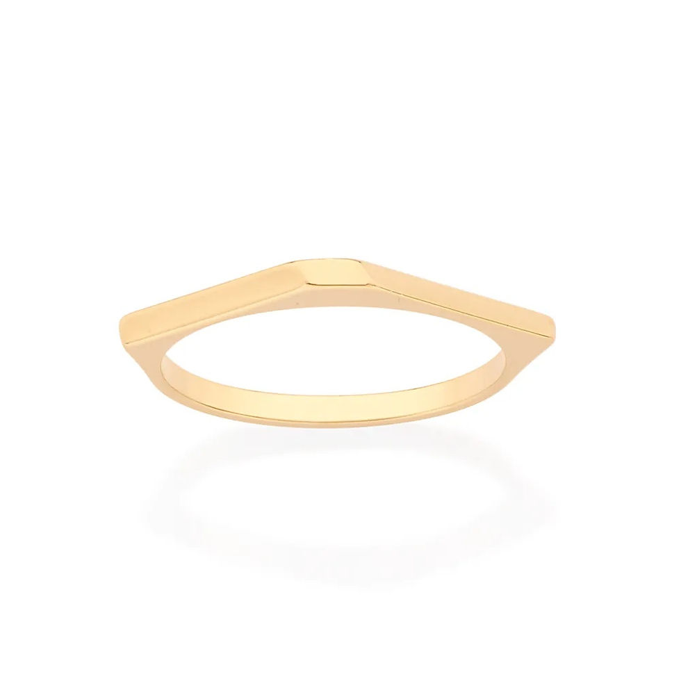 ALIANÇA FINA BANHADA A OURO 18K 513442