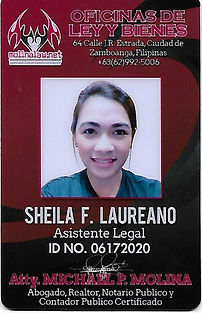 Sheila F. Laureano
