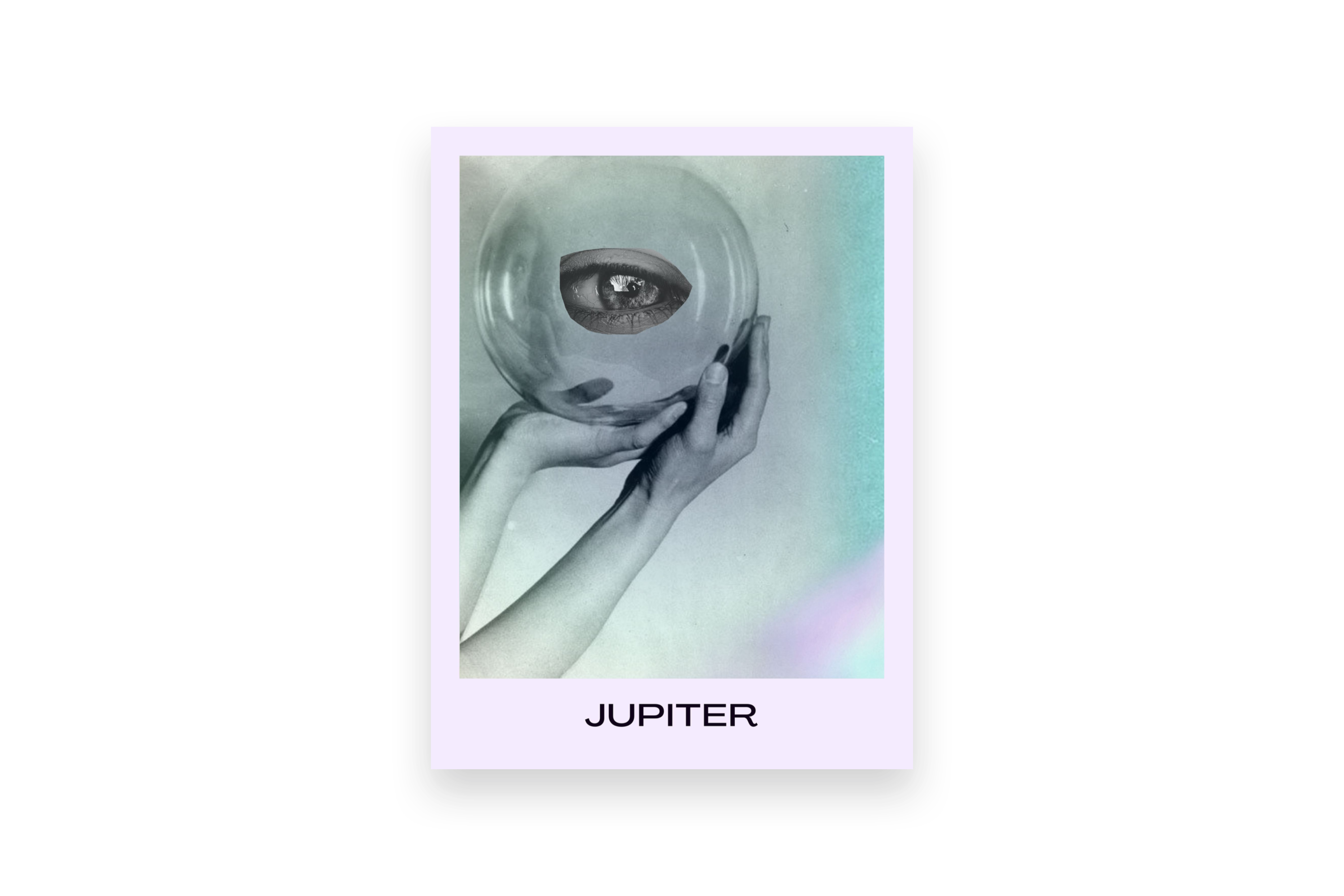 Jupiter STICKER | Surreal Planet Oracle