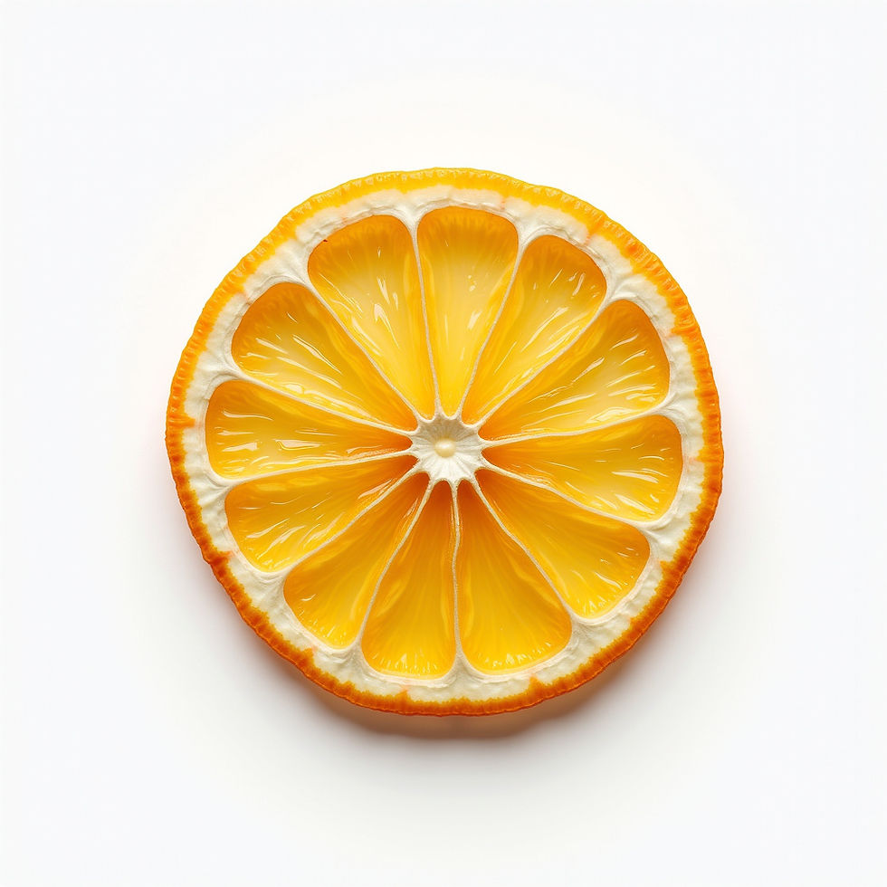 Dried Citrus Garnish