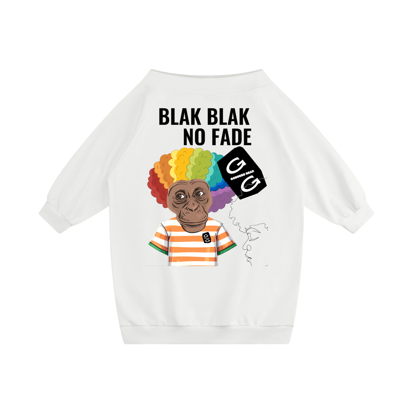 BLAK BLAK NO FADE Off-the-Shoulder Dress