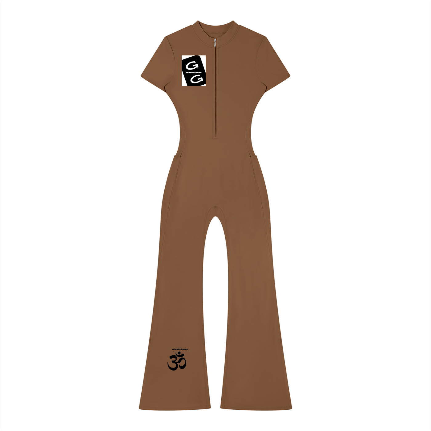 Signature Quarter-Zip Jumpsuit
