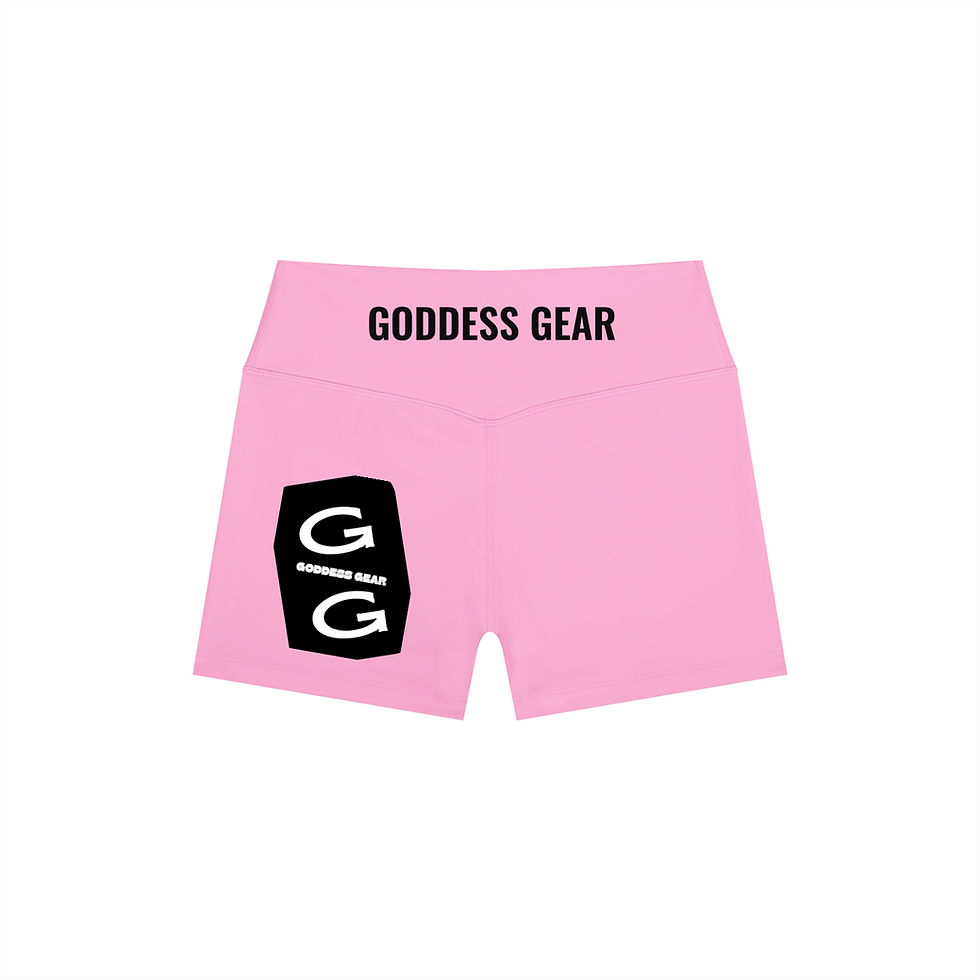 Thumbnail: Goddess Gear High Rise Yoga Shorts