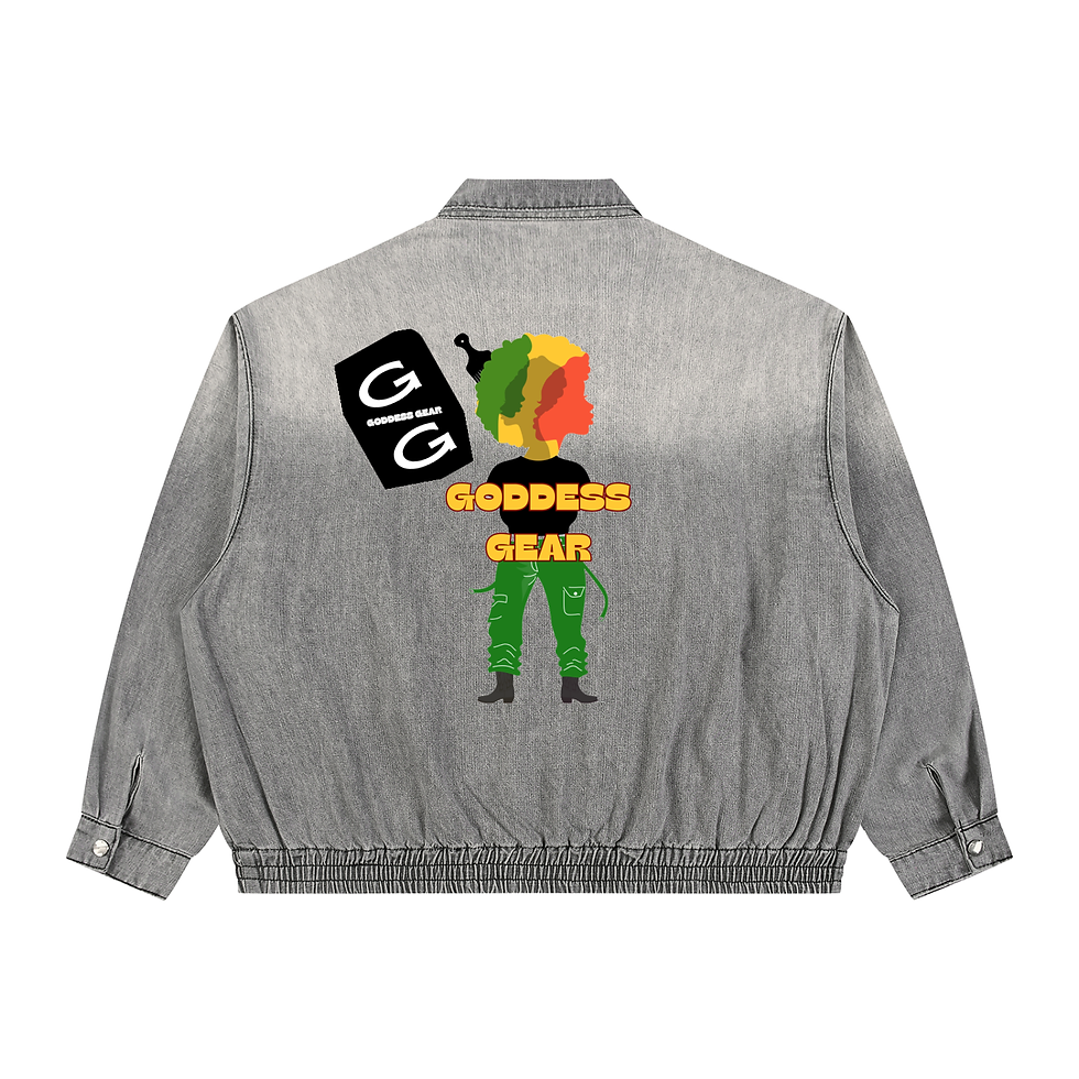 Thumbnail: Girl With A Pick Full-Zip Denim Jacket