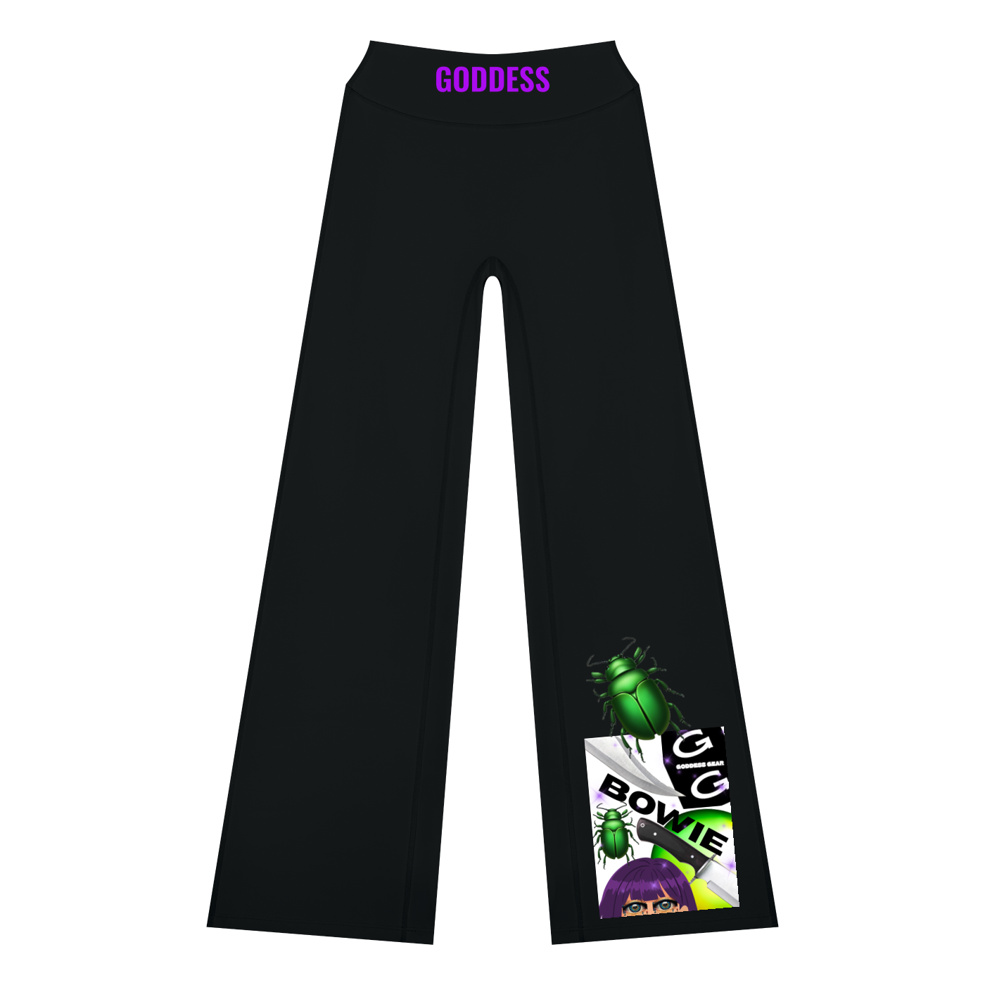 BOWIE KNIFE High Rise Yoga Pants