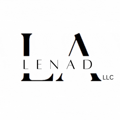 Lenad marketing and lead building logo