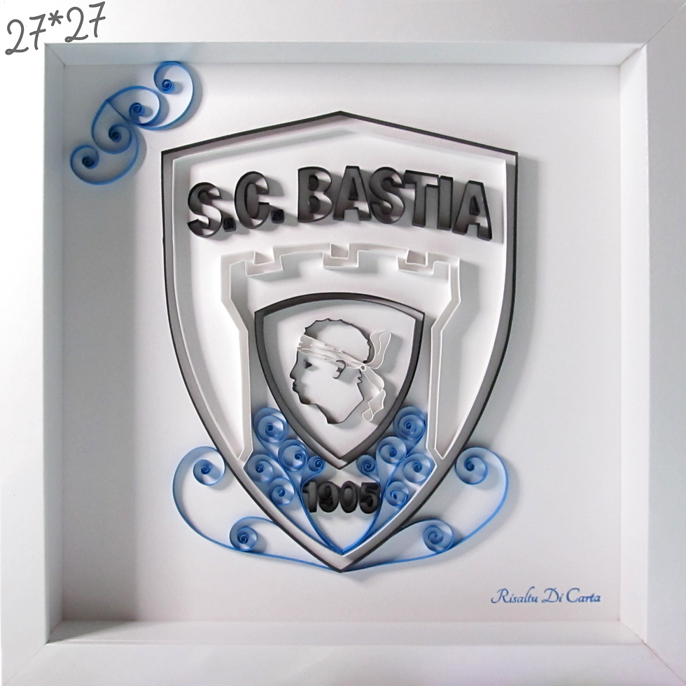 Ecusson du SCB en quilling