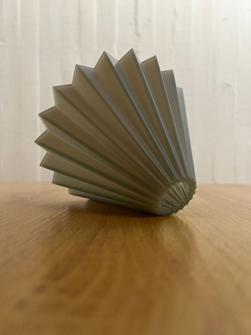 Miniatura: origami de plastico M gris