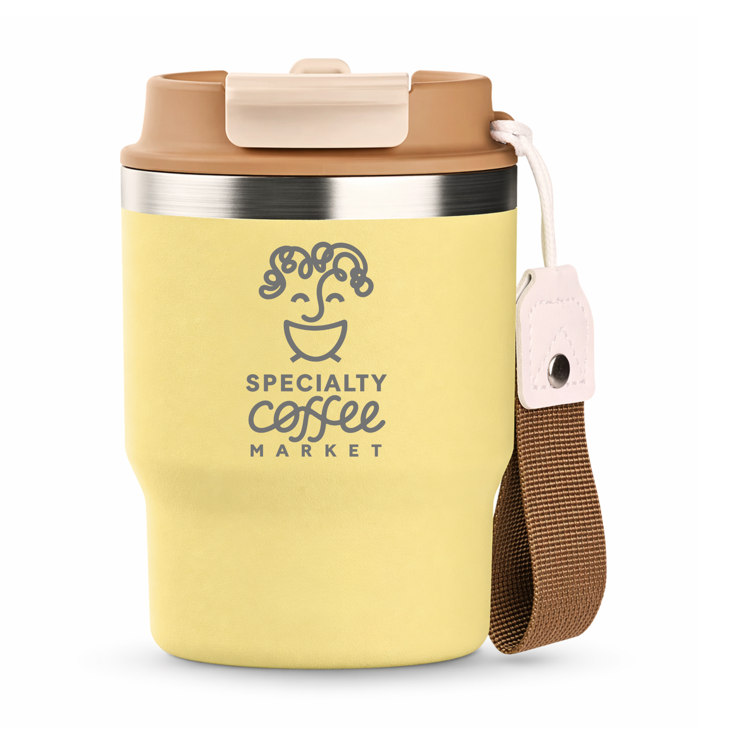 Vaso Térmico Evergreen 360 ml con Asa – Acero Inoxidable