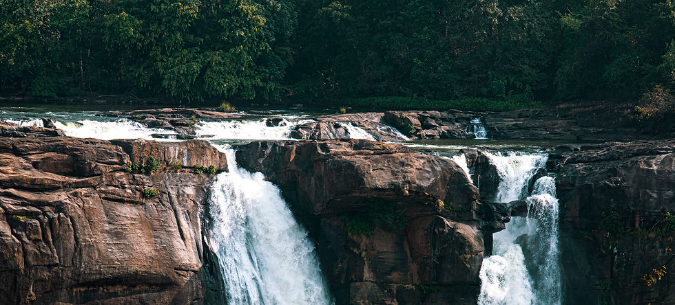 “When water falls"