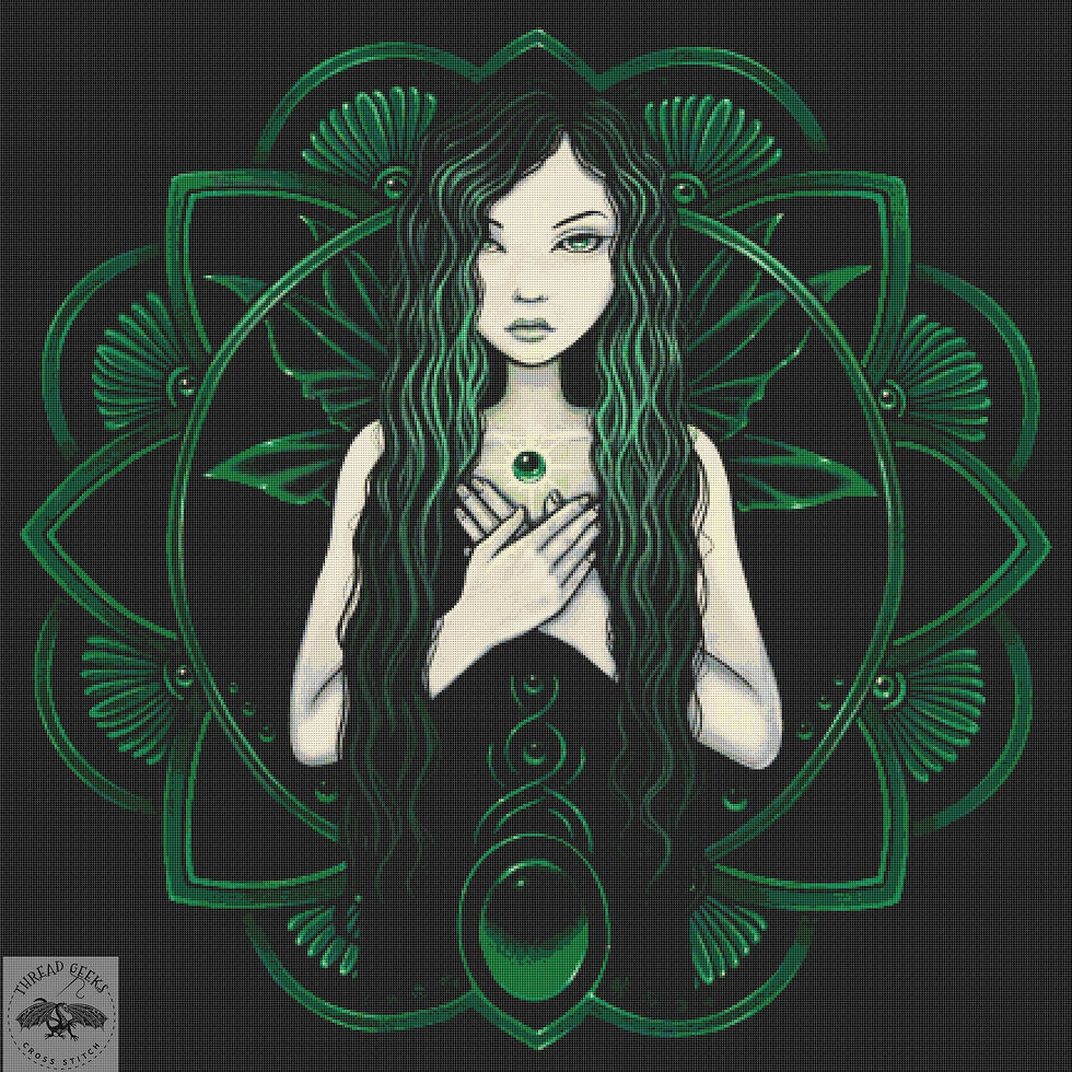 Amora Counted Cross Stitch Chart - Myka Jelina