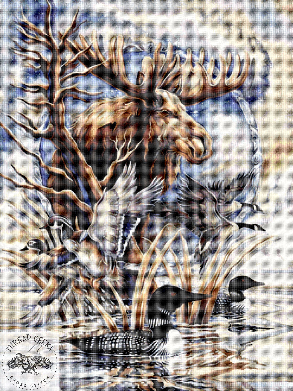 By Myself Counted Cross Stitch Chart - Jody Bergsma