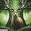 Thumbnail: Celtic Hart Counted Cross Stitch Kit - Anne Stokes - Deer - Stag - Elk- Forest