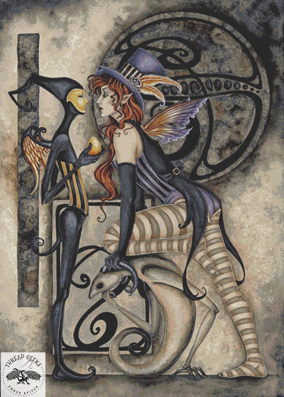 The Admirer Counted Cross Stitch Kit - Amy Brown