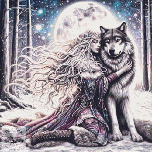 Whispers of the Wild Counted Cross Stitch Chart Andrea Hrnjak