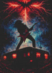 Stranger Things - Eddie Counted Cross Stitch Kit - Fantasy