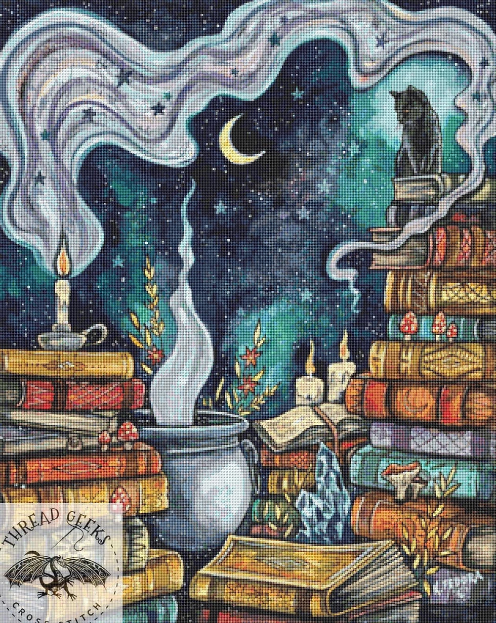 Manifesting Change Counted Cross Stitch Kit - Kat Fedora