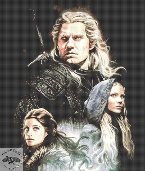 The Witcher 2 Counted Cross Stitch Kit