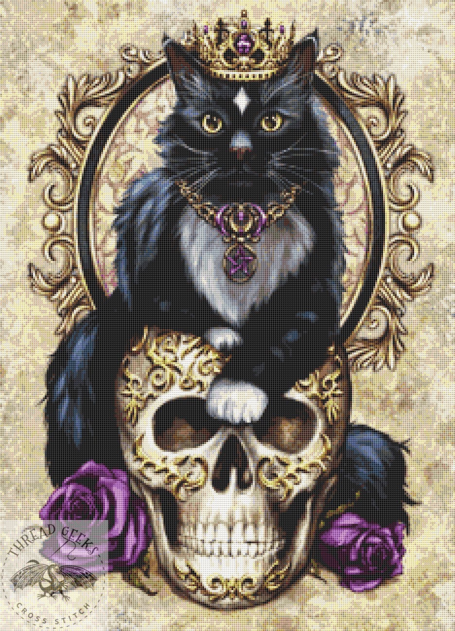 Dark Treasures Counted Cross Stitch Chart - Selina Fenech