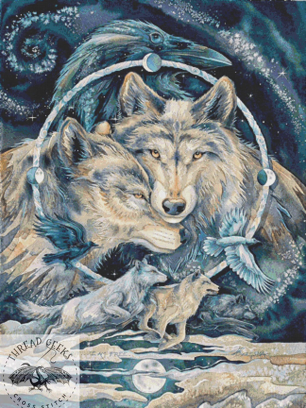 In Spirit I Am Free Counted Cross Stitch Chart - Jody Bergsma