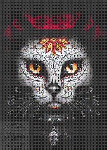 Catrina Counted Cross Stitch Chart - Spiral Direct