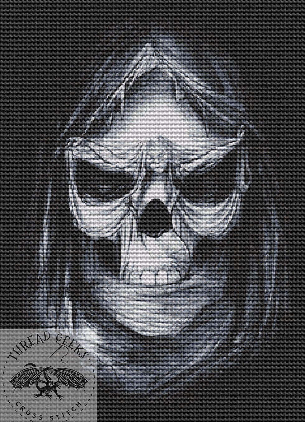 Thumbnail: Beyond The Veil Counted Cross Stitch Kit  - Alchemy England - Gothic