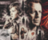The Sixth Sense Counted Cross Stitch Kit - Bruce Willis