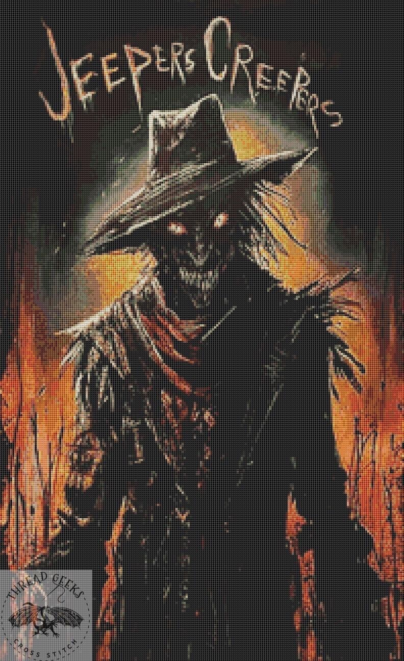 Jeepers Creepers Counted Cross Stitch Kit