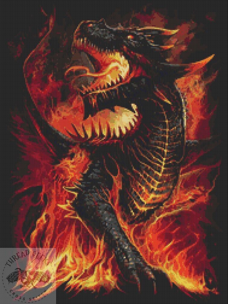 Draconis Counted Cross Stitch Kit