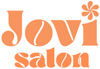 jovi salon Virginia beach footer logo orange color