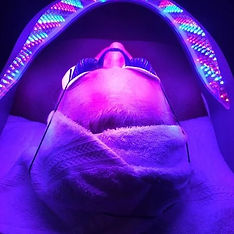 Celluma LED light therapy for acne and anti-aging.