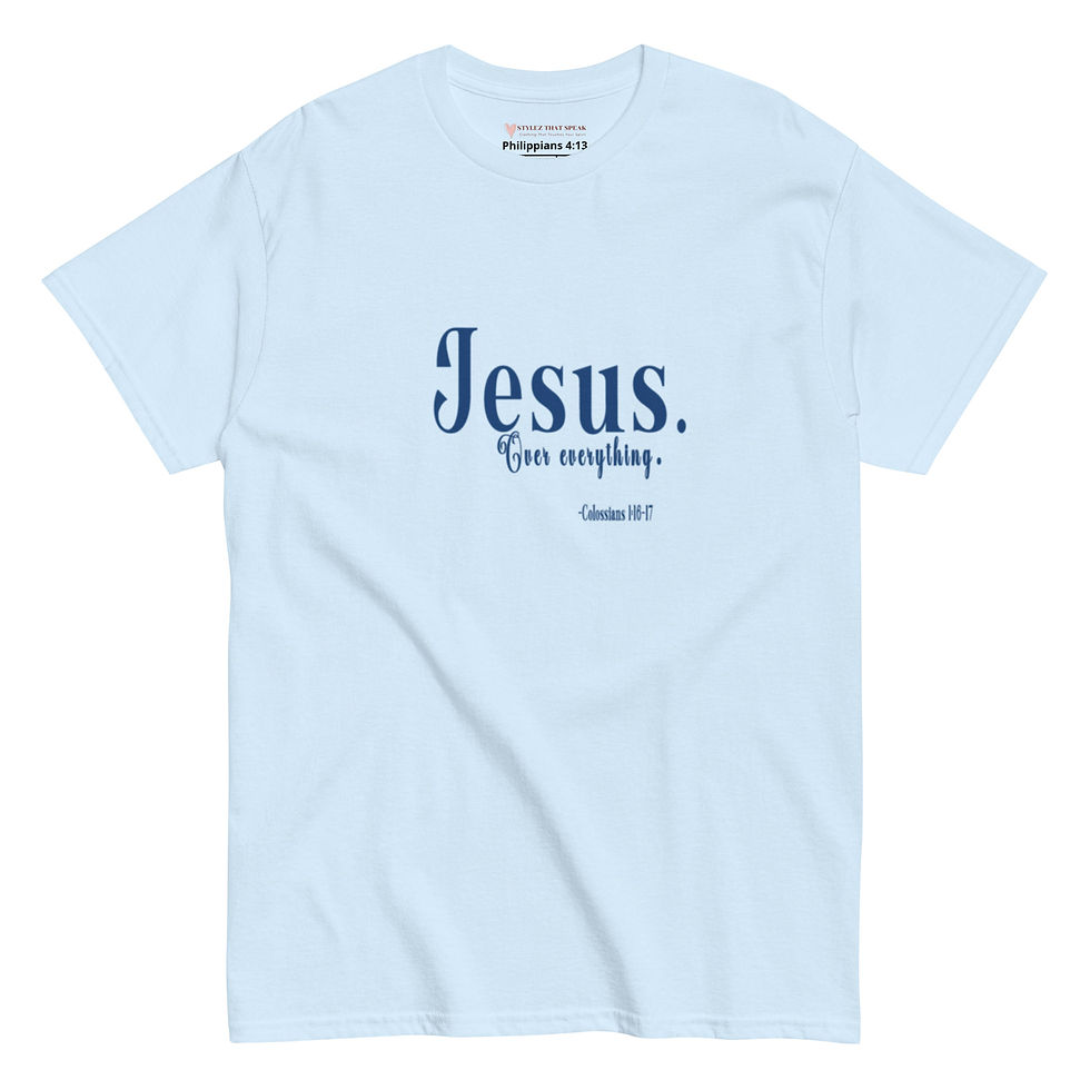 Thumbnail: Jesus over everything 