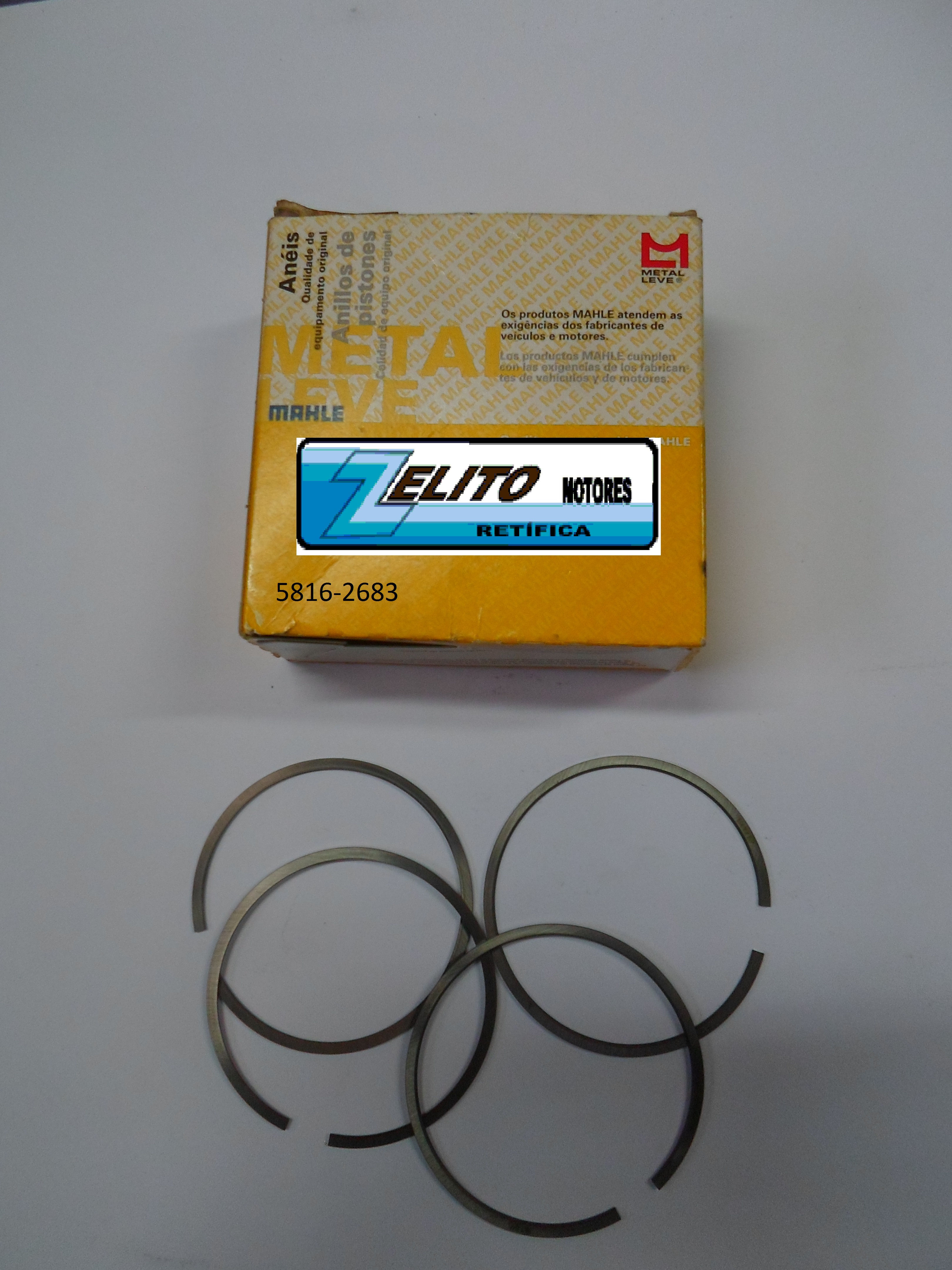 jogo de anéis - METAL LEVE