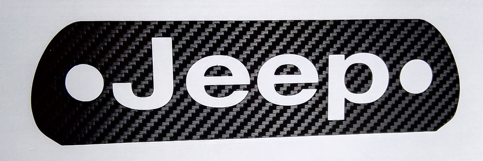 Thumbnail: jeep grand cherokee wj /wg brake light "jeep" sticker